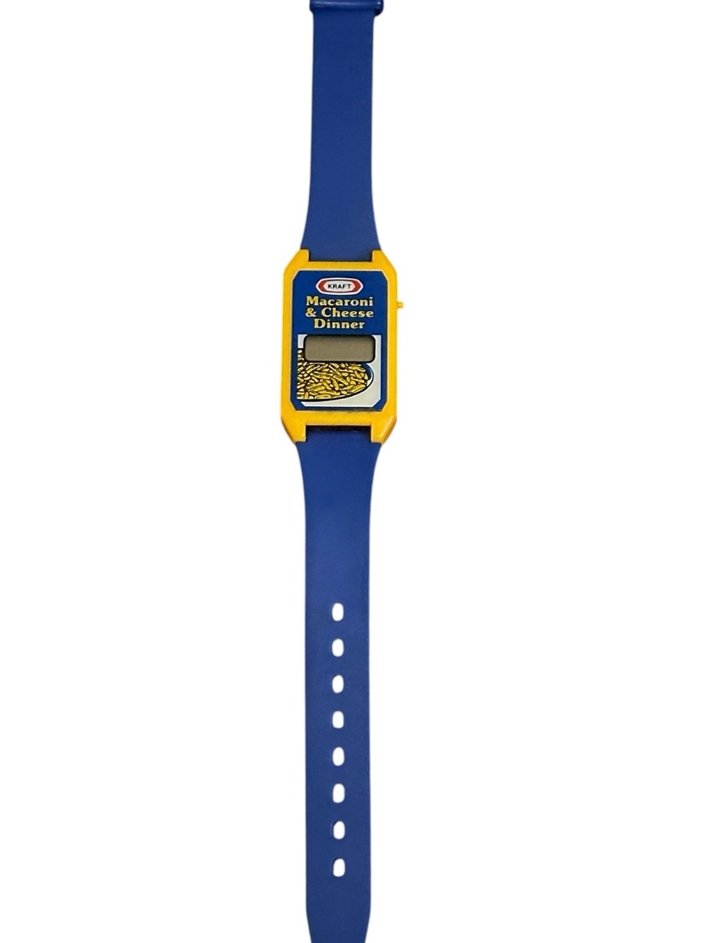 Vtg 1980s KRAFT Macaroni And Cheese Box Mail Order Digital Watch Promo UNTESTED